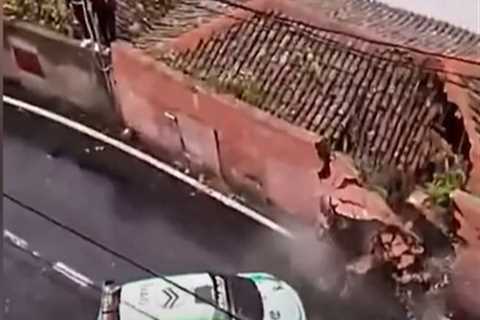Rally Nightmare: Car Demolishes House While Fans Watch in Horror