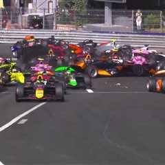 Monaco Turned Into a Demolition Derby This Morning