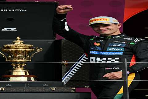 When Victory Turns Into a Bloody Mess: Lando's Silverstone Celebration Goes Sideways