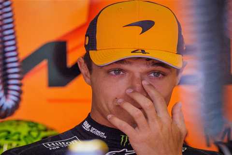 Lando's Lucky Nose: How Getting Smashed in the Face Became His F1 Superpower