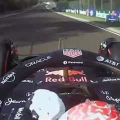 Seriously? Max Just Chucked a Towel Out of His F1 Car Like It's Tuesday