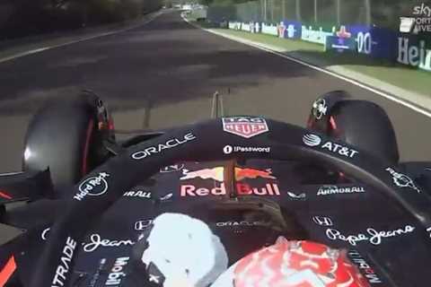 Seriously? Max Just Chucked a Towel Out of His F1 Car Like It's Tuesday